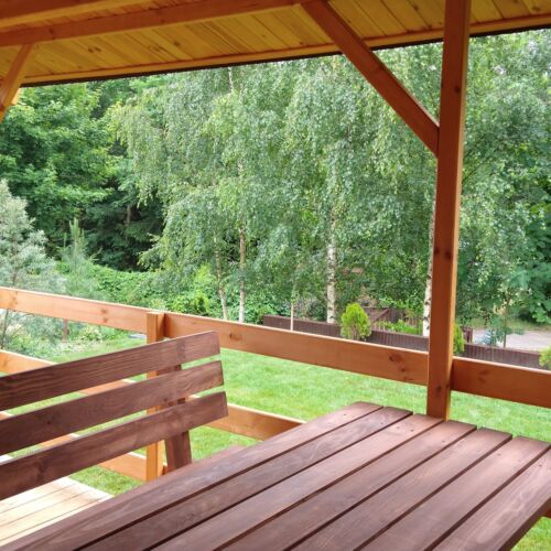 Domek drewniany 5-osobowy Family