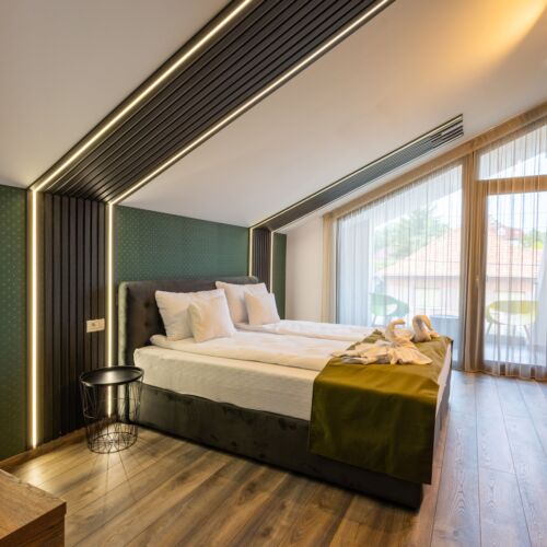 Camera dubla deluxe la etaj