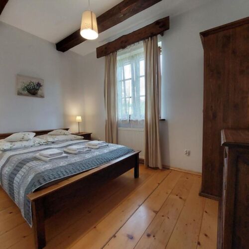 Apartament 2-osobowy na parterze z widokiem na ogród z 1 pomieszczeniem sypialnianym