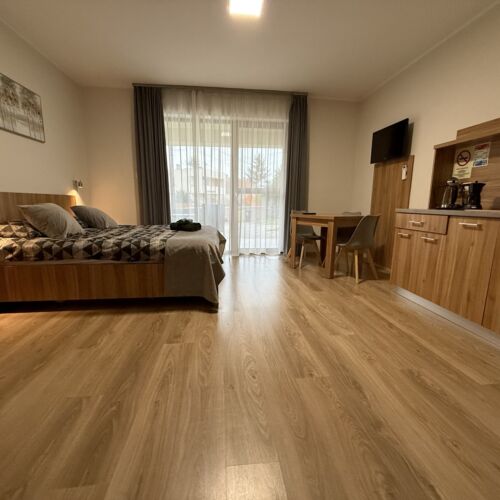 Apartament confort cu balcon cu 1 camera pentru 2 pers. (se poate solicita pat suplimentar)
