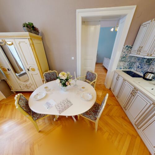 Apartament 5-osobowy z 2 pomieszczeniami sypialnianymi (możliwa dostawka)