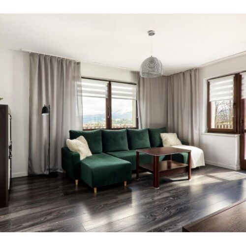 Apartament 4-osobowy z tarasem z 2 pomieszczeniami sypialnianymi