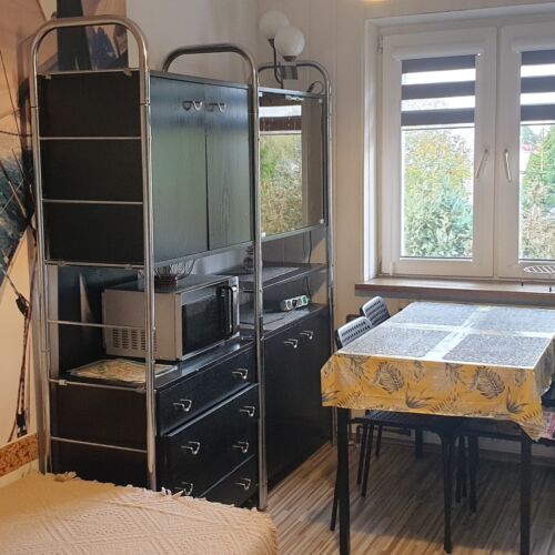 Apartament 7-osobowy na piętrze z klimatyzacją z 2 pomieszczeniami sypialnianymi (możliwa dostawka)