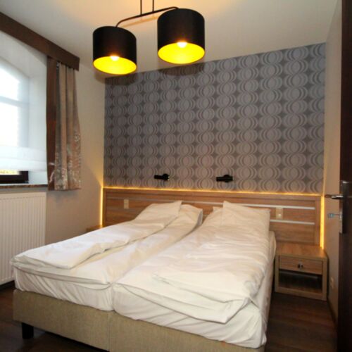Apartament 4-osobowy na parterze z łazienką z 2 pomieszczeniami sypialnianymi