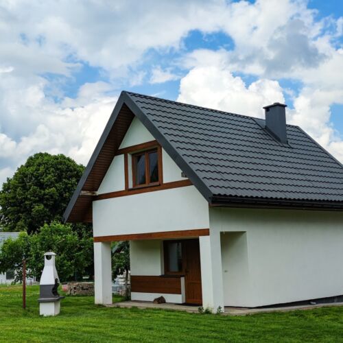 Domek całoroczny 9-osobowy z tarasem z widokiem na góry (możliwa dostawka)