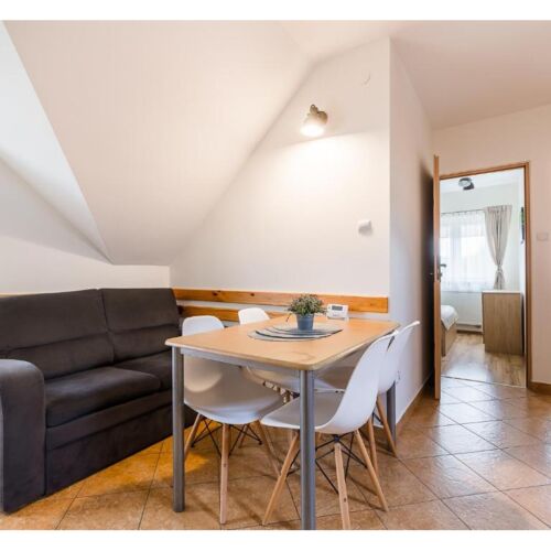 Apartament 4-osobowy z 2 pomieszczeniami sypialnianymi (możliwa dostawka)