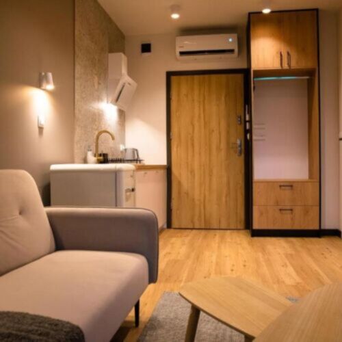 Apartament 4-osobowy z widokiem na jezioro z 1 pomieszczeniem sypialnianym