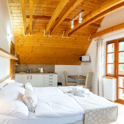 Romantik Apartman s manželskou postelí s 1 ložnicí s výhledem na hory