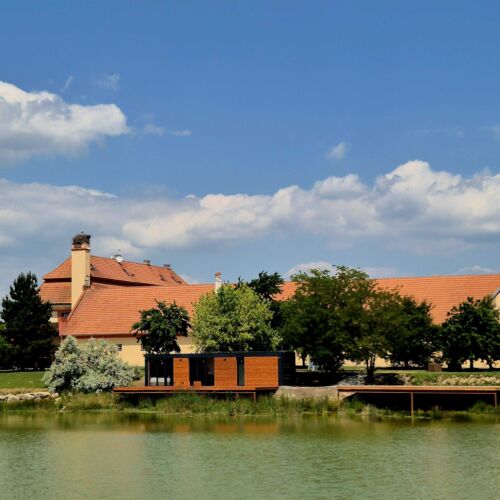 Camera twin cu duș cu chicinetă proprie