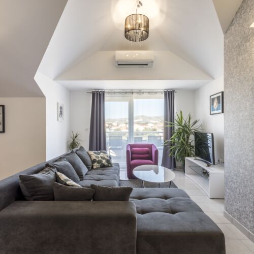 2-Zimmer-Apartment für 4 Personen mit Klimaanlage und Balkon A-24645-a