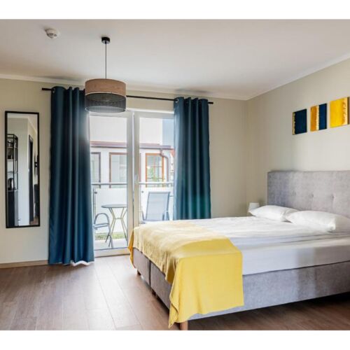 Apartament 4-osobowy Przyjazny podróżom rodzinnym z balkonem z 1 pomieszczeniem sypialnianym