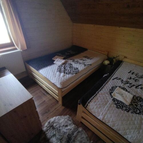 Domek drewniany 4-osobowy 