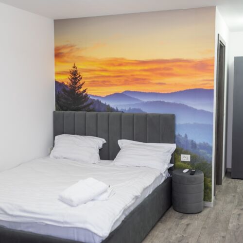 King Doppelzimmer mit Aussicht auf die Berge