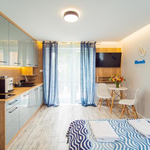 1-Zimmer-Apartment für 2 Personen mit Aussicht auf das Meer