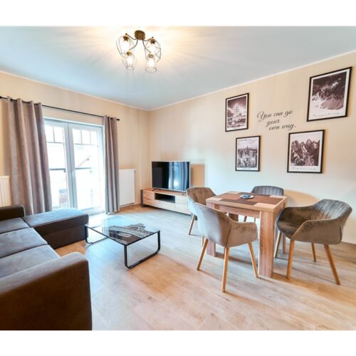 Apartament 4-osobowy z 2 pomieszczeniami sypialnianymi