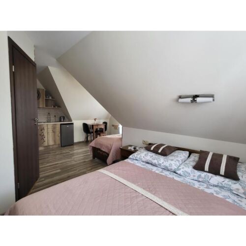 Pokój 3-osobowy z balkonem z aneksem kuchennym