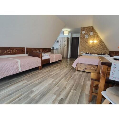 Pokój 4-osobowy z aneksem kuchennym z widokiem na góry