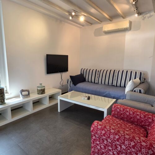 Apartament 5-osobowy z klimatyzacją z tarasem z 2 pomieszczeniami sypialnianymi K-24681