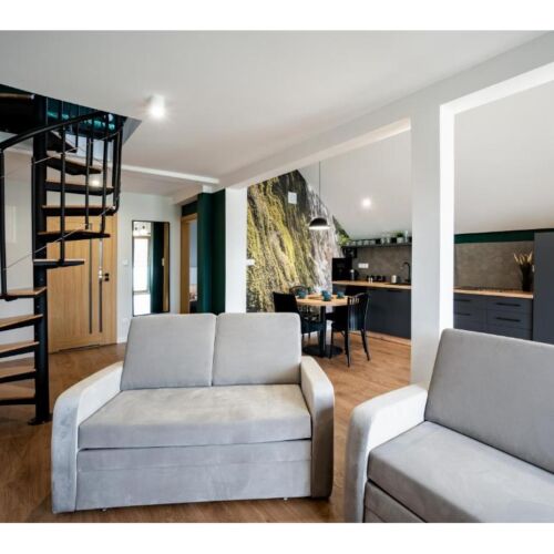 Apartament 4-osobowy z 2 pomieszczeniami sypialnianymi (możliwa dostawka)