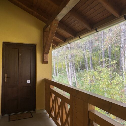 Apartament 2-osobowy na piętrze Przyjazny podróżom rodzinnym z 1 pomieszczeniem sypialnianym (możliwa dostawka)