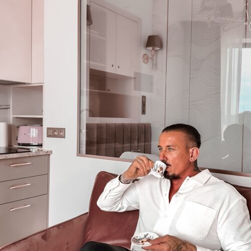 Apartament 4-osobowy z widokiem na jezioro z 2 pomieszczeniami sypialnianymi