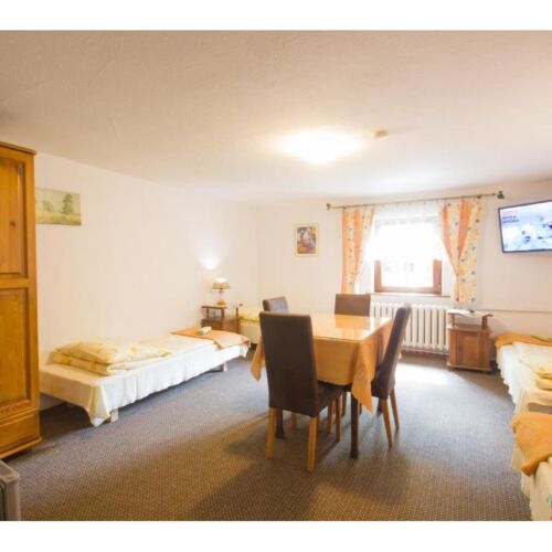 Pokój 4-osobowy z widokiem na ogród