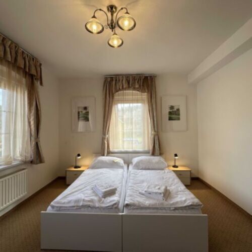 Rezydencja pokój 2-osobowy z prysznicem z aneksem kuchennym z 1 pomieszczeniem sypialnianym