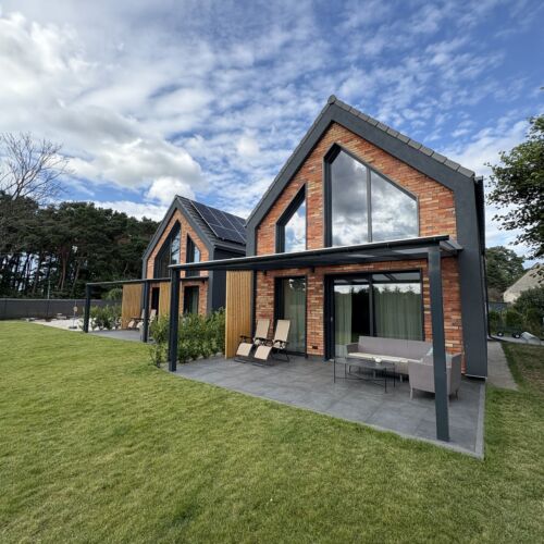 Domek całoroczny 6-osobowy Premium Przyjazny podróżom rodzinnym