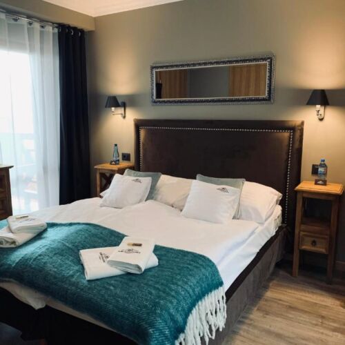 Apartament 5-osobowy z widokiem na ogród z 2 pomieszczeniami sypialnianymi