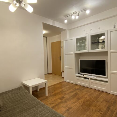 Apartament 2-osobowy z balkonem z widokiem na las z 1 pomieszczeniem sypialnianym (możliwa dostawka)