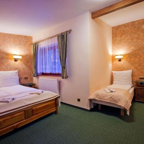 Apartament 6-osobowy z tarasem z aneksem kuchennym z 2 pomieszczeniami sypialnianymi