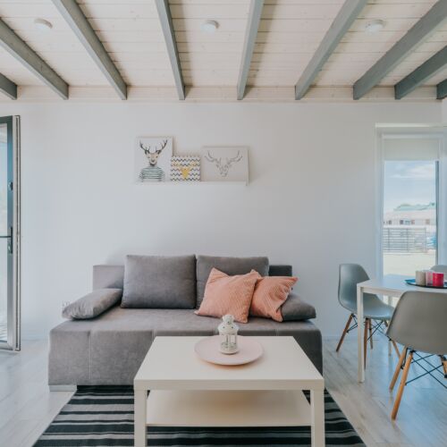 Domek letniskowy 5-osobowy z tarasem z antresolą