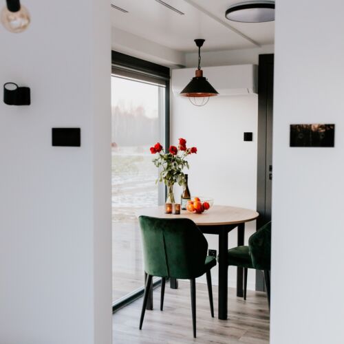 Domek całoroczny 2-osobowy cały dom z widokiem na las