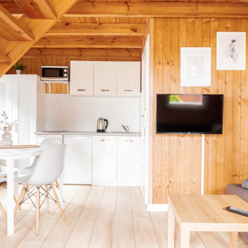 Domek letniskowy 7-osobowy z tarasem z aneksem kuchennym