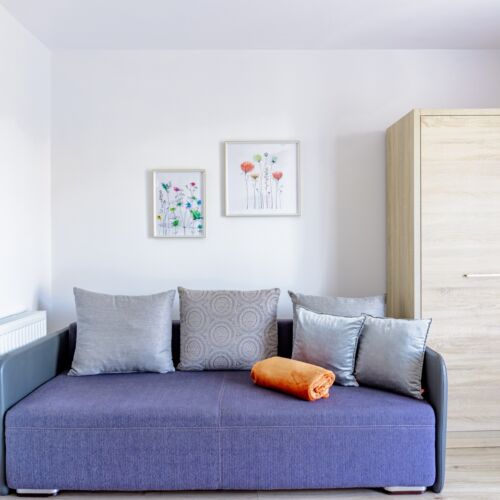 Apartament 4-osobowy z tarasem z aneksem kuchennym z 2 pomieszczeniami sypialnianymi