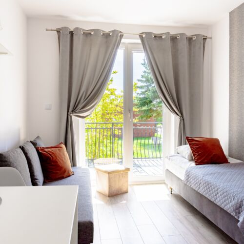 Pokój 3-osobowy na parterze z balkonem