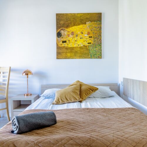 Pokój 2-osobowy z balkonem ze wspólnym aneksem kuchennym