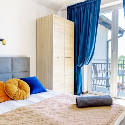 Pokój 2-osobowy z balkonem z aneksem kuchennym