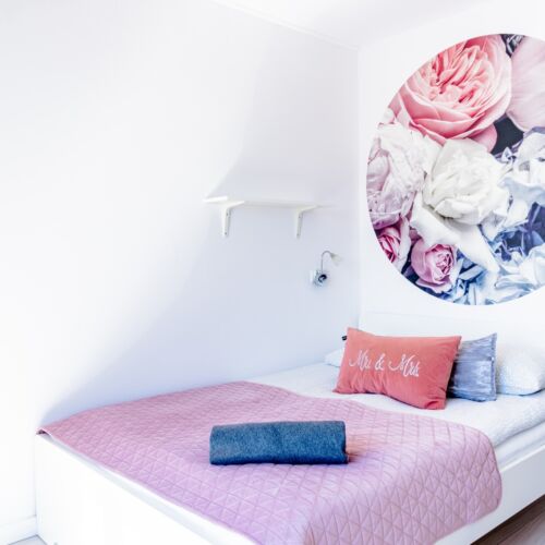 Pokój 2-osobowy z balkonem ze wspólnym aneksem kuchennym