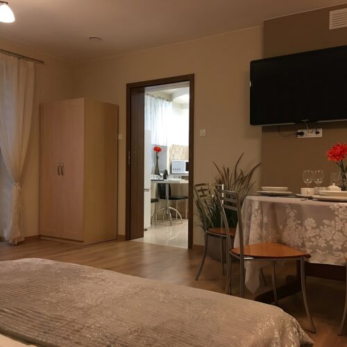 Apartament 4-osobowy Komfort z 1 pomieszczeniem sypialnianym