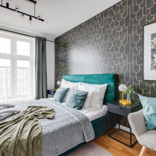 Studio Apartman s manželskou postelí s 1 ložnicí na poschodí