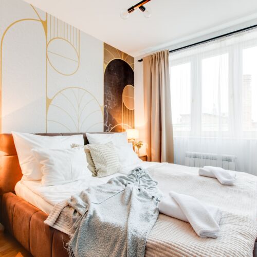 Studio Apartman pro 3 os. s 1 ložnicí na poschodí