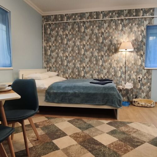 Apartament la parter cu duș cu 1 camera pentru 2 pers.