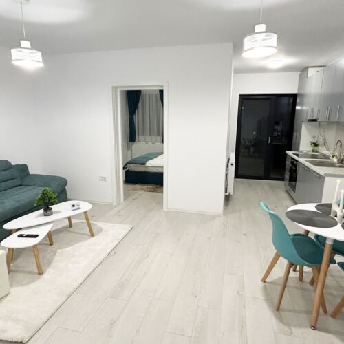 Apartament 4-osobowy Komfort z widokiem na miasto