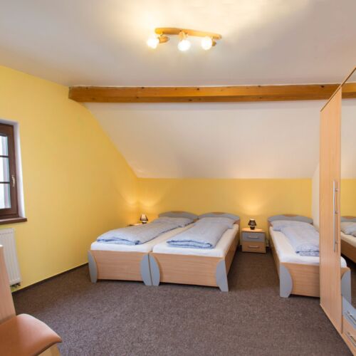 2-Room Apartment for 5 Persons with Shower and Kitchenette