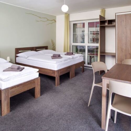 Apartman se sprchou s vlastní kuchyňkou pro 3 os. s 1 ložnicí