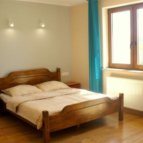 Apartament 2-osobowy z widokiem na las z widokiem na jezioro z 1 pomieszczeniem sypialnianym