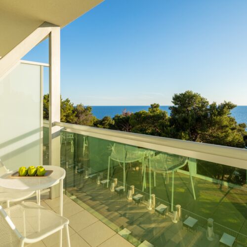 Pokój 4-osobowy Family częściowy z widokiem na morze