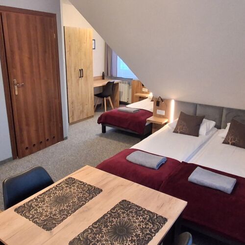 Studio 1-Room Apartment for 3 Persons with Own Kitchenette