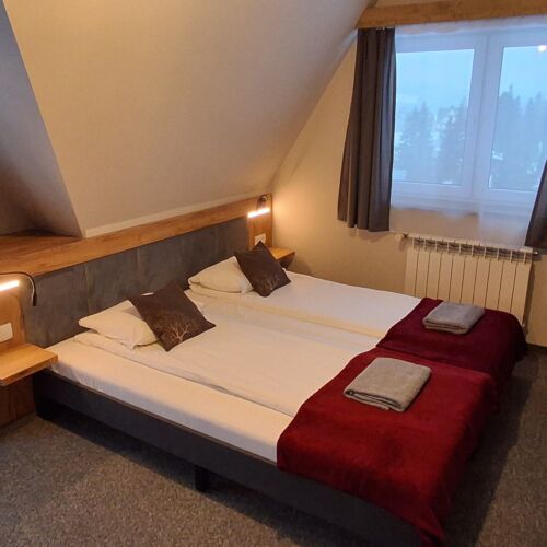 2-Room Balcony Apartment for 3 Persons with Own Kitchenette